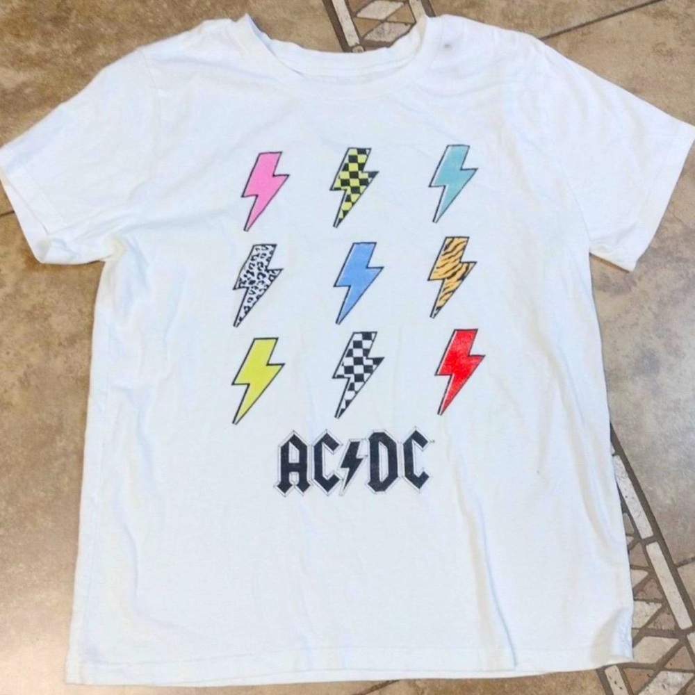 AC/DC Vintage Rock n Roll Band T-Shirt Toddler 3T